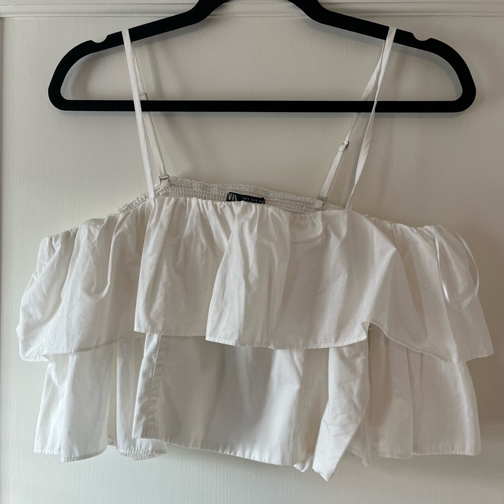 Ruffle Crop Top